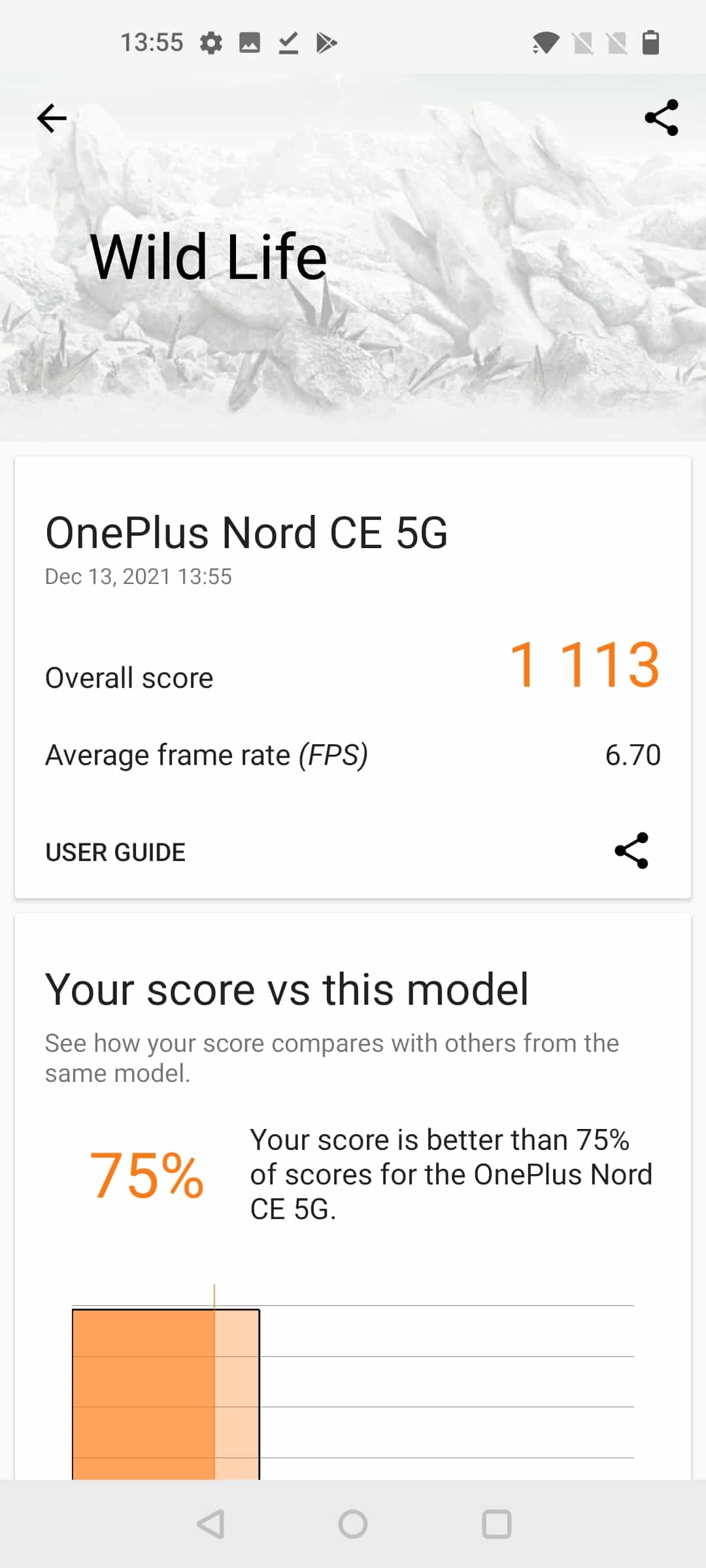 oneplus nord ce 5g benchmark