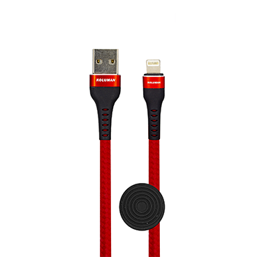 کابل تبدیل USB به لایتنینگ کلومن مدل KD-45-مشکی