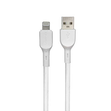 کابل تبدیل USB به لایتنینگ کلومن مدل KD-69-سفید