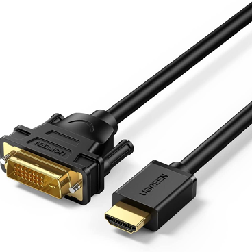 مبدل HDMI به DVI یوگرین مدل HD106 طول 2 متر-مشکی