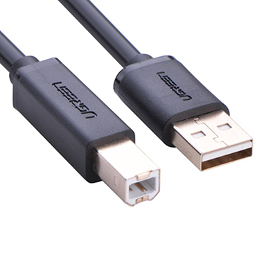 کابل تبدیل USB-A به USB-B یوگرین US135 مدل 20846 طول 1 متر