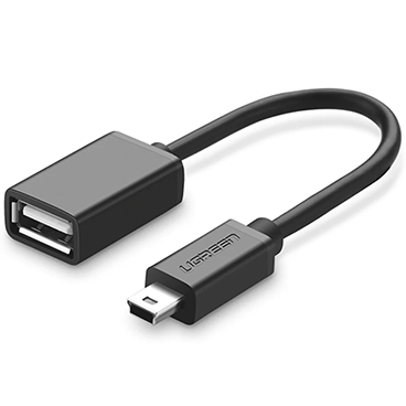 کابل تبدیل Mini USB به USB یوگرین مدل 10383-مشکی