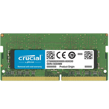 رم لپ تاپ DDR4 تک کاناله 3200 مگاهرتز CL22 کروشیال مدل CT16 ظرفیت 16 گیگابایت-سبز