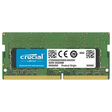 رم لپ تاپ DDR4 تک کاناله 3200 مگاهرتز CL22 کروشیال مدل CT32 ظرفیت 32 گیگابایت-سبز