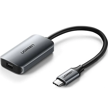 تبدیل USB-C به Mini DP یوگرین CM236 مدل 60351-خاکستری