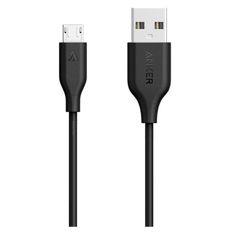 کابل تبدیل USB به میکرو USB انکر مدل A8132 PowerLine طول 0.9 متر