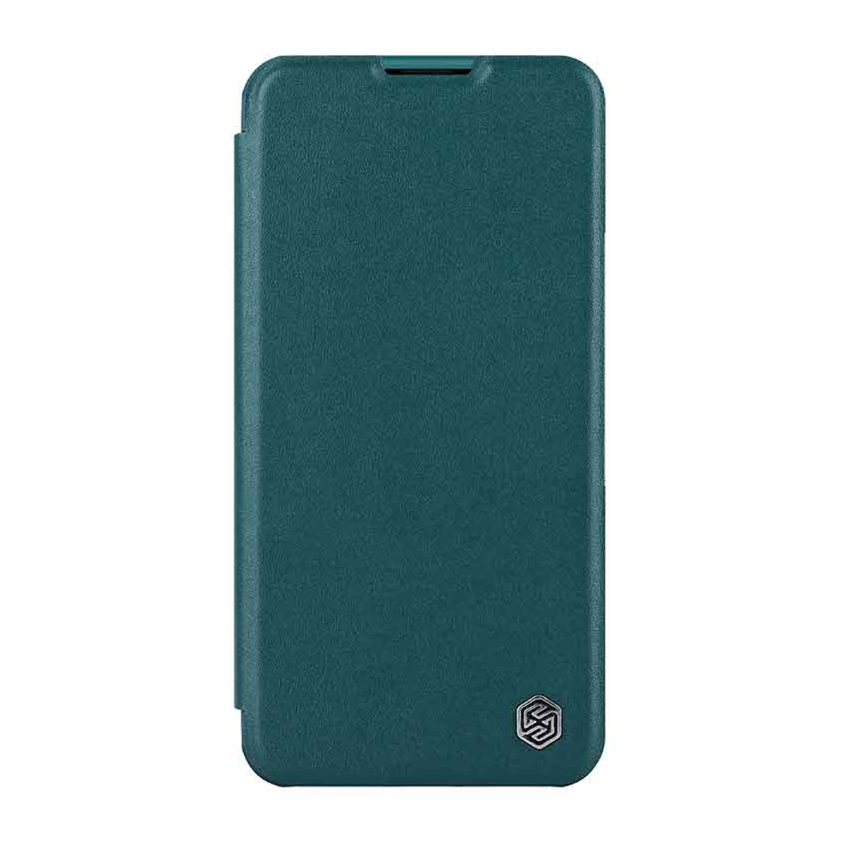 کیف کلاسوری گوشی اپل iPhone 14 Pro Max نیلکین مدل Qin Pro Plain Cloth-سبز تیره