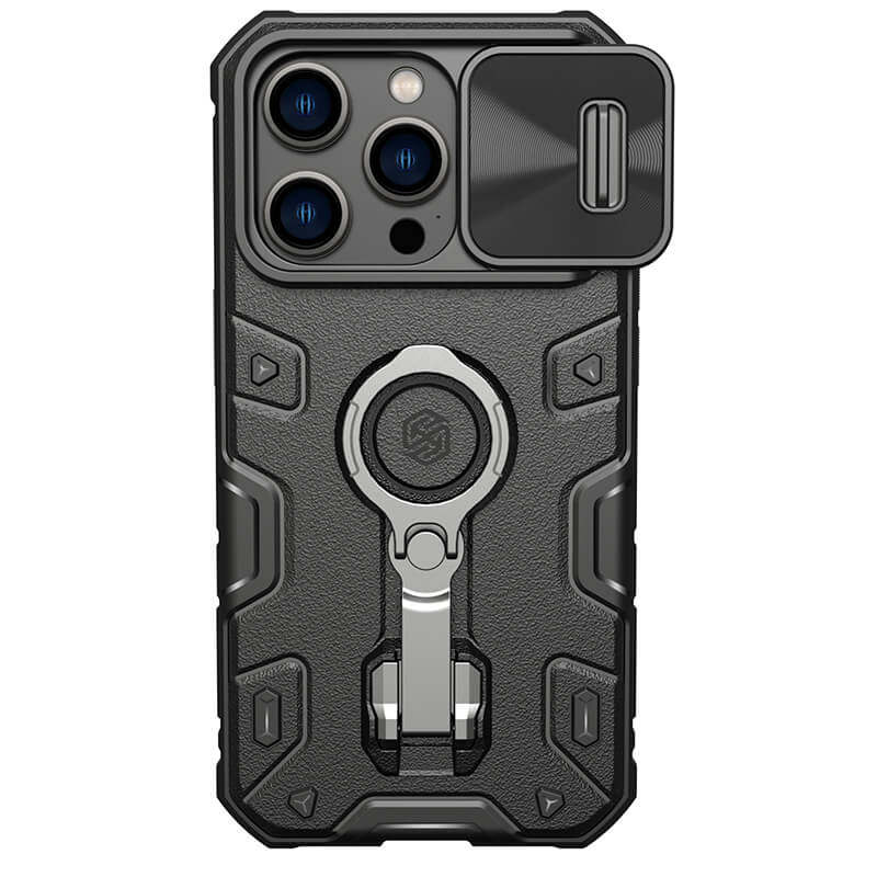 کاور گوشی اپل iPhone 14 Pro نیلکین مدل CamShield Armor Pro-آبی