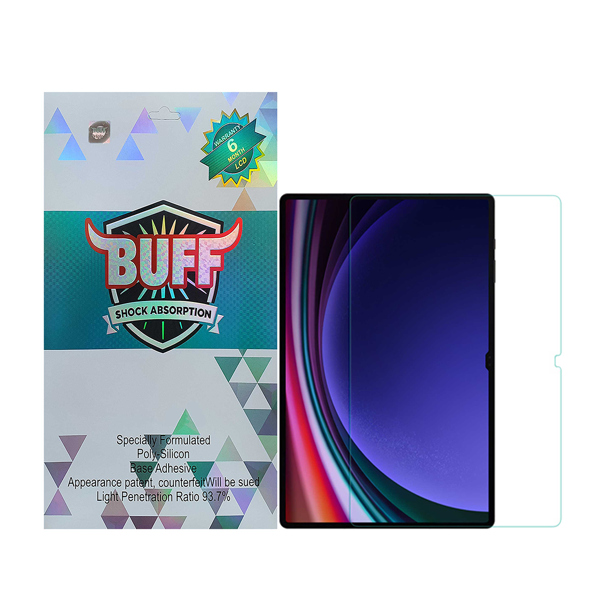 Buff 5D-Plus Screen Protector for Galaxy Tab S8 Ultra / SM-X900 / SM-X906