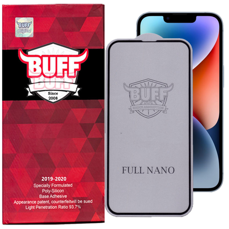 گلس گوشی اپل آیفون 14 پلاس بوف مدل Full Nano