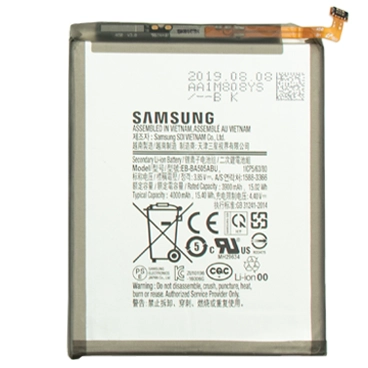 باتری گوشی سامسونگ گلکسی A50s کد فنی EB-BA505ABU-نقره‌ای