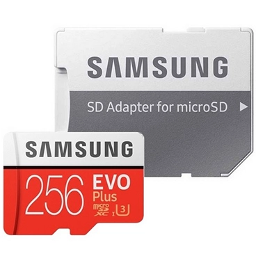 کارت حافظه microSDXC سامسونگ مدل Evo Plus کلاس 10 استاندارد UHS-I U3 سرعت 100MBps ظرفیت 256 گیگابایت