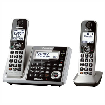 تلفن بی سیم پاناسونیک مدل KX-TGF372-نقره‌ای