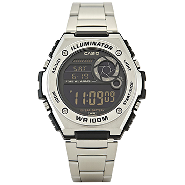 ساعت دیجیتال کاسیو مردانه مدل MWD-100HD-1BVDF