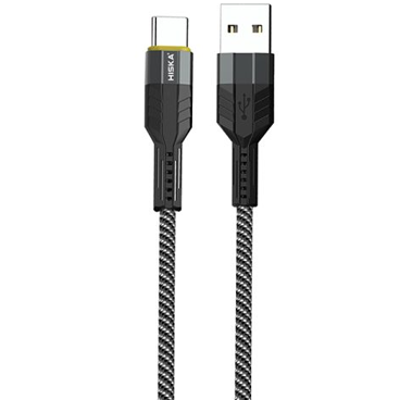 کابل USB به Type C هیسکا مدل LX304 طول 1 متر-مشکی