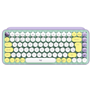 کیبورد بی سیم لاجیتک مدل POP KEYS with Emoji Keys-سفید