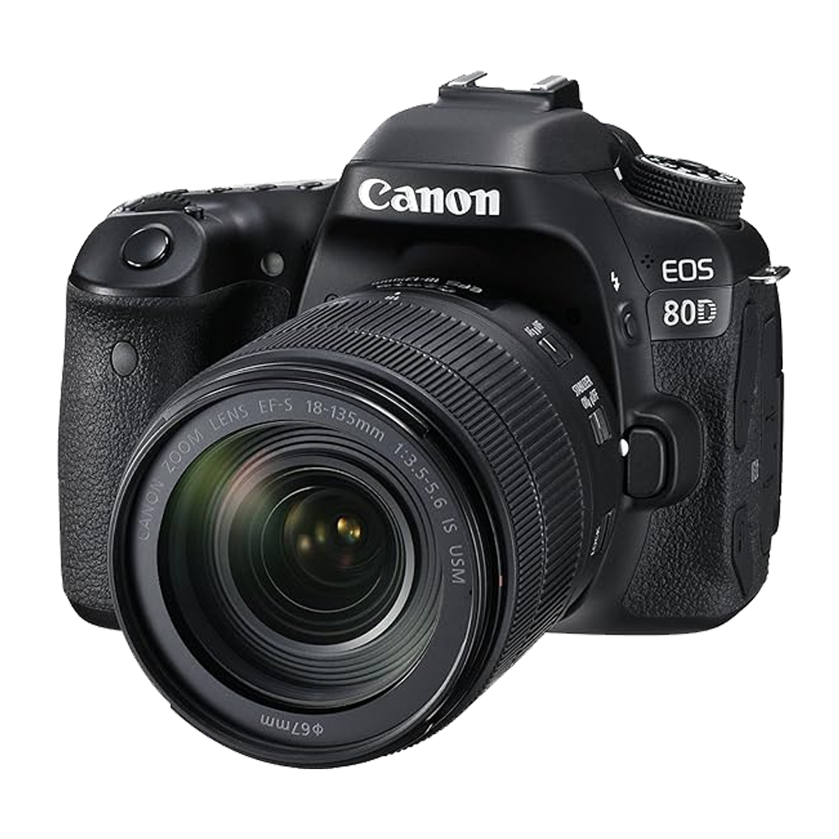 دوربین عکاسی کانن مدل EOS 80D با لنز 18-135 میلی متری f/3.5-5.6 IS USM