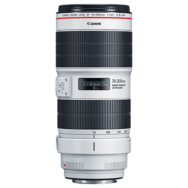لنز دوربین کانن EF 70-200mm f/2.8L USM با لوازم جانبی