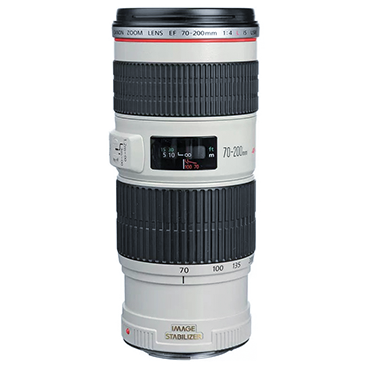لنز دوربین کانن EF 70-200mm f/4L IS USM با لوازم جانبی