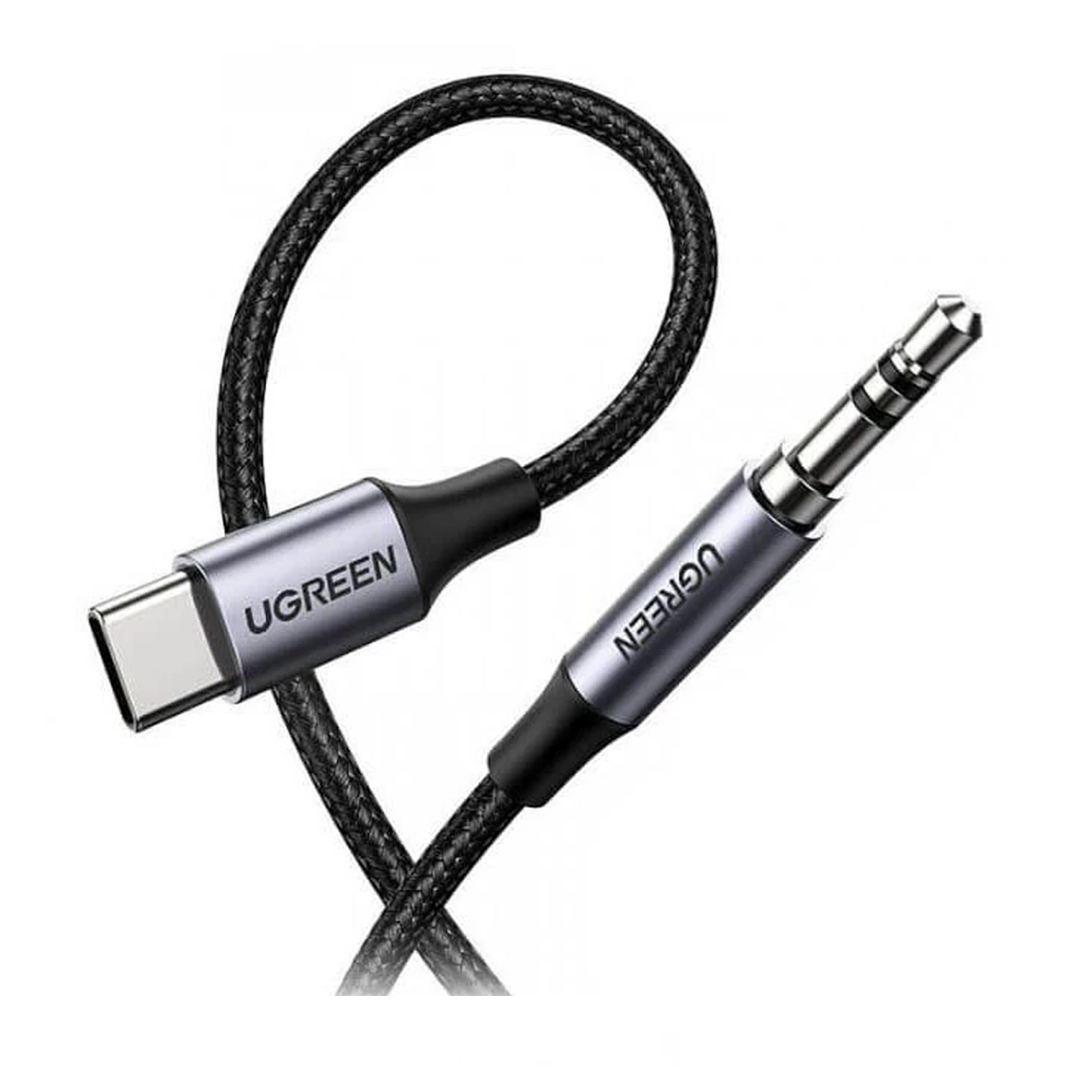 کابل USB-C به AUX یوگرین AV143 مدل 30633 طول 1 متر 