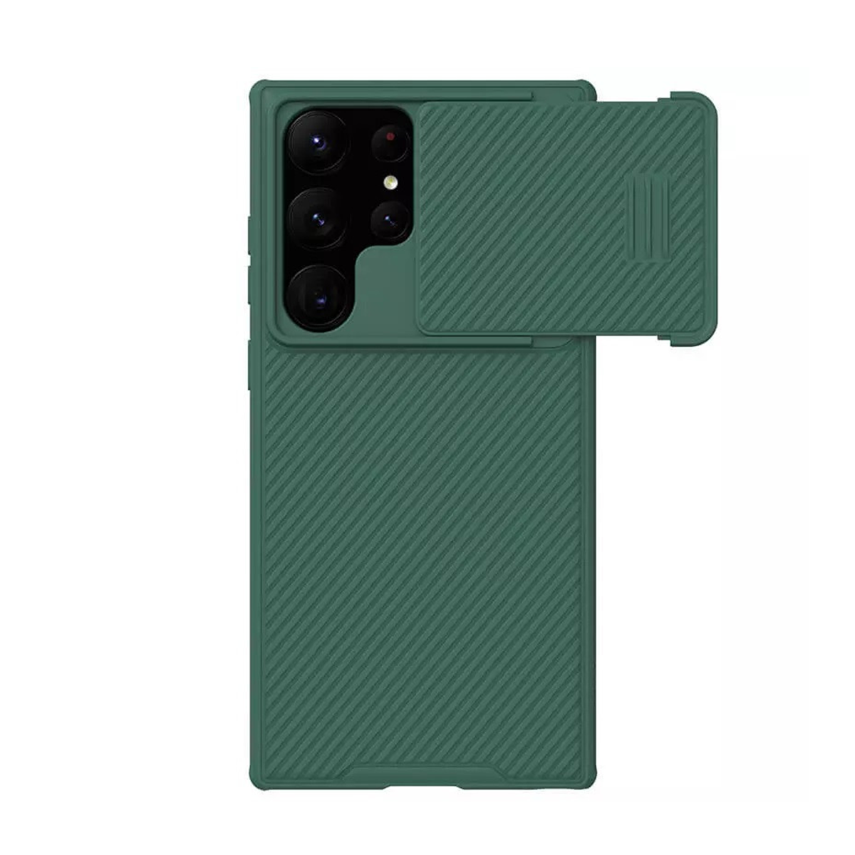 قاب گوشی سامسونگ Galaxy S23 ultra نیلکین مدل CamShield S Case-سبز