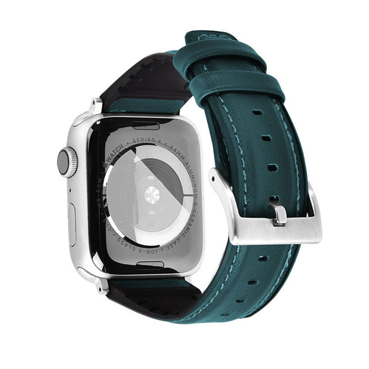 بند ساعت هوشمند اپل واچ سری 7 42/44/45 میلی متری کوتتسی مدل 21002 W50-سبز تیره