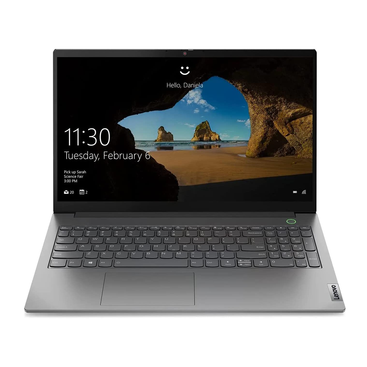 لپ تاپ لنوو 15.6 اینچی مدل ThinkBook 15 i3 1115G4 20GB 1TB HDD-خاکستری