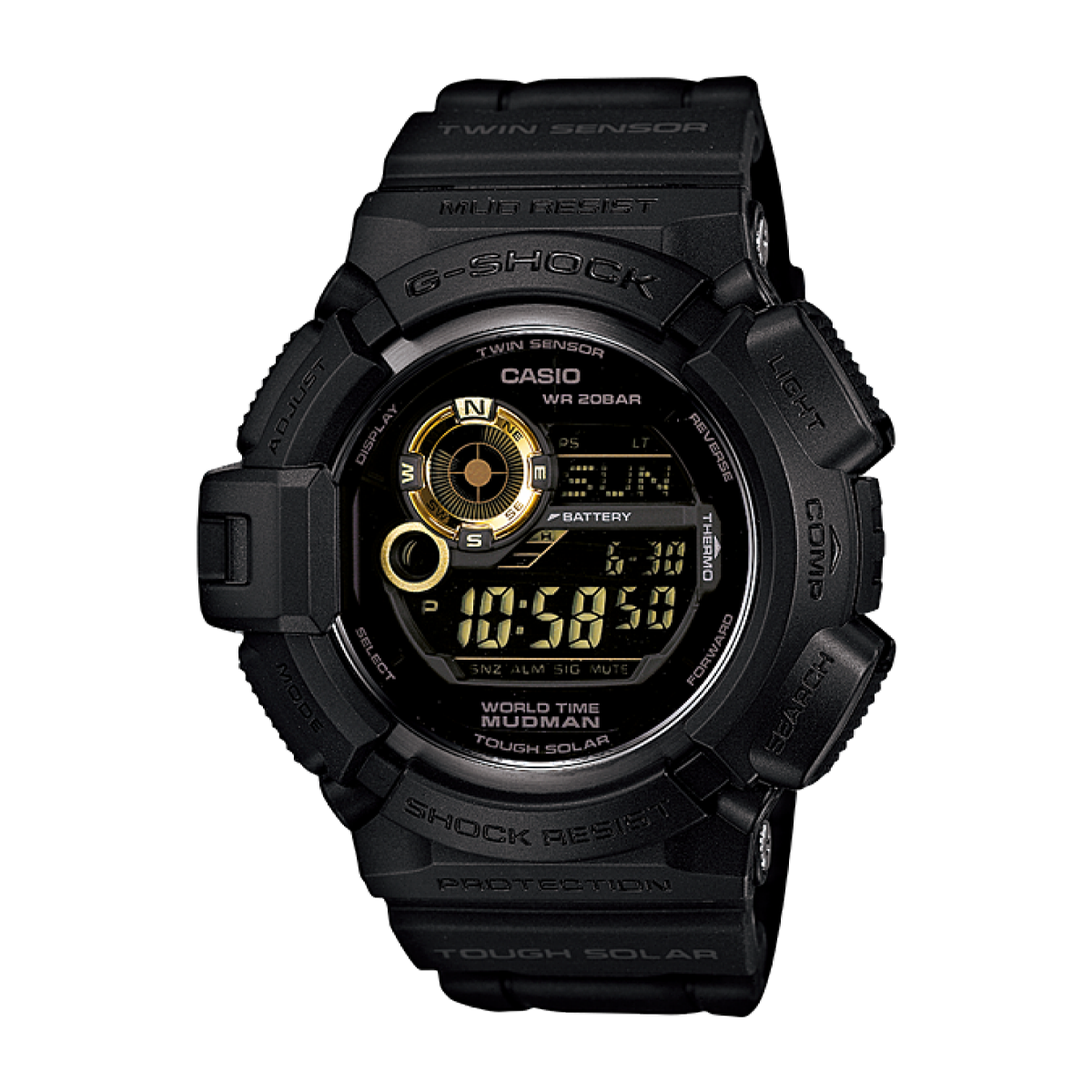 ساعت دیجیتال کاسیو جی شاک مردانه مدل G-9300GB-1
