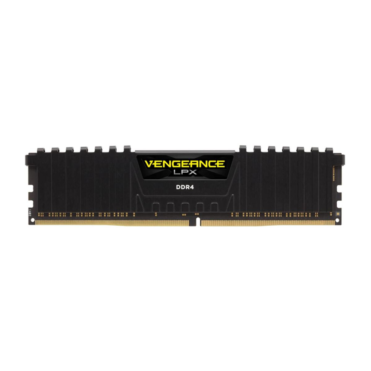 رم کامپیوتر DDR4 تک کاناله 3200 مگاهرتز CL16 کورسیر مدل VENGEANCE LPX ظرفیت 8 گیگابایت-مشکی