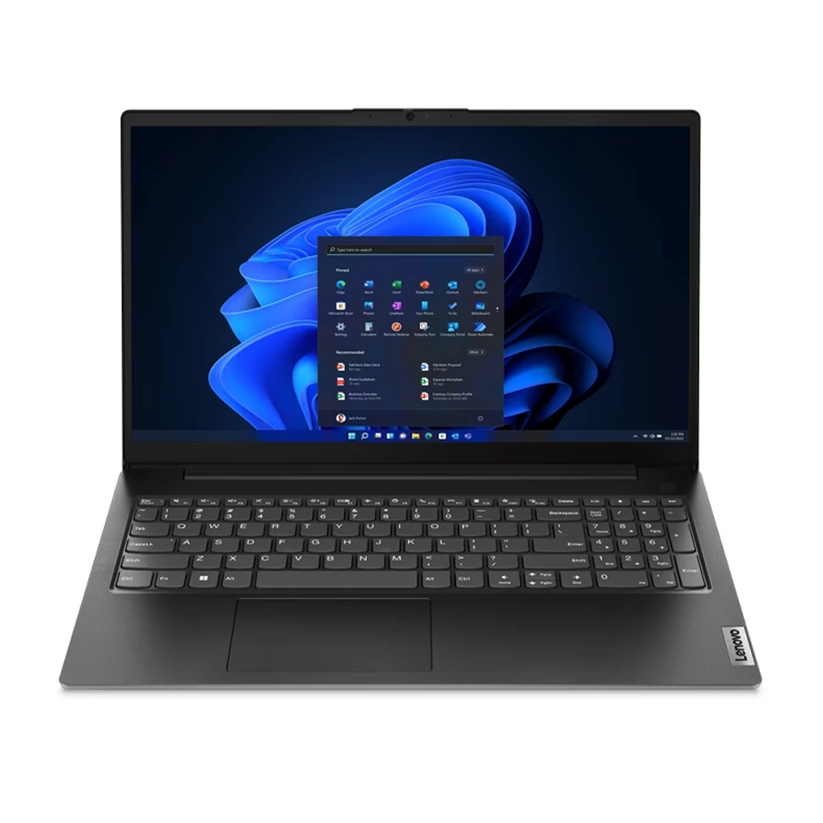 لپ تاپ لنوو 15.6 اینچی مدل V15 R3 7320U 8GB 256SSD-مشکی