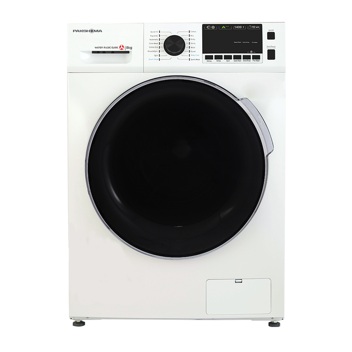ماشین لباسشویی پاکشوما 9 کیلویی مدل BWF 40901 -سفید