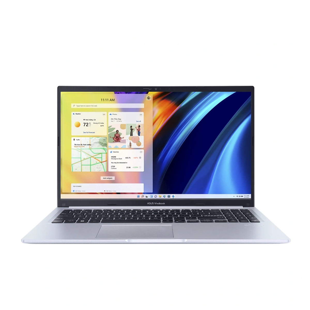 لپ تاپ ایسوس 15.6 اینچی مدل VivoBook 15 R1502ZA i3 1215U 4GB 512GB SSD UHD -نقره‌ای