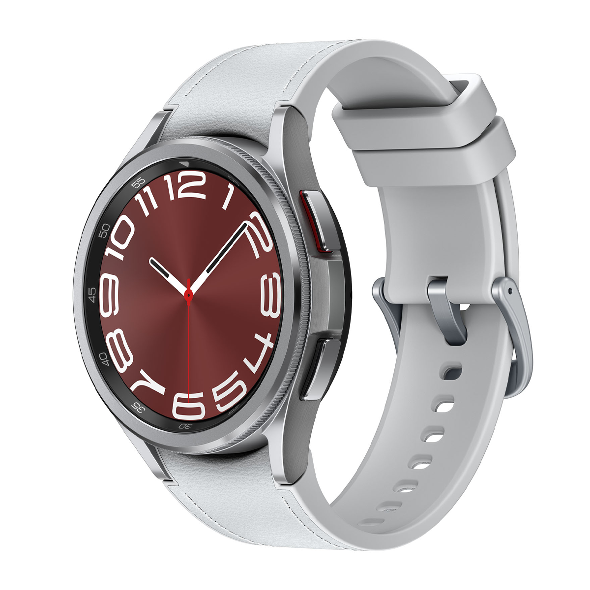 ساعت هوشمند سامسونگ مدل Galaxy Watch6 Classic 43mm-نقره‌ای
