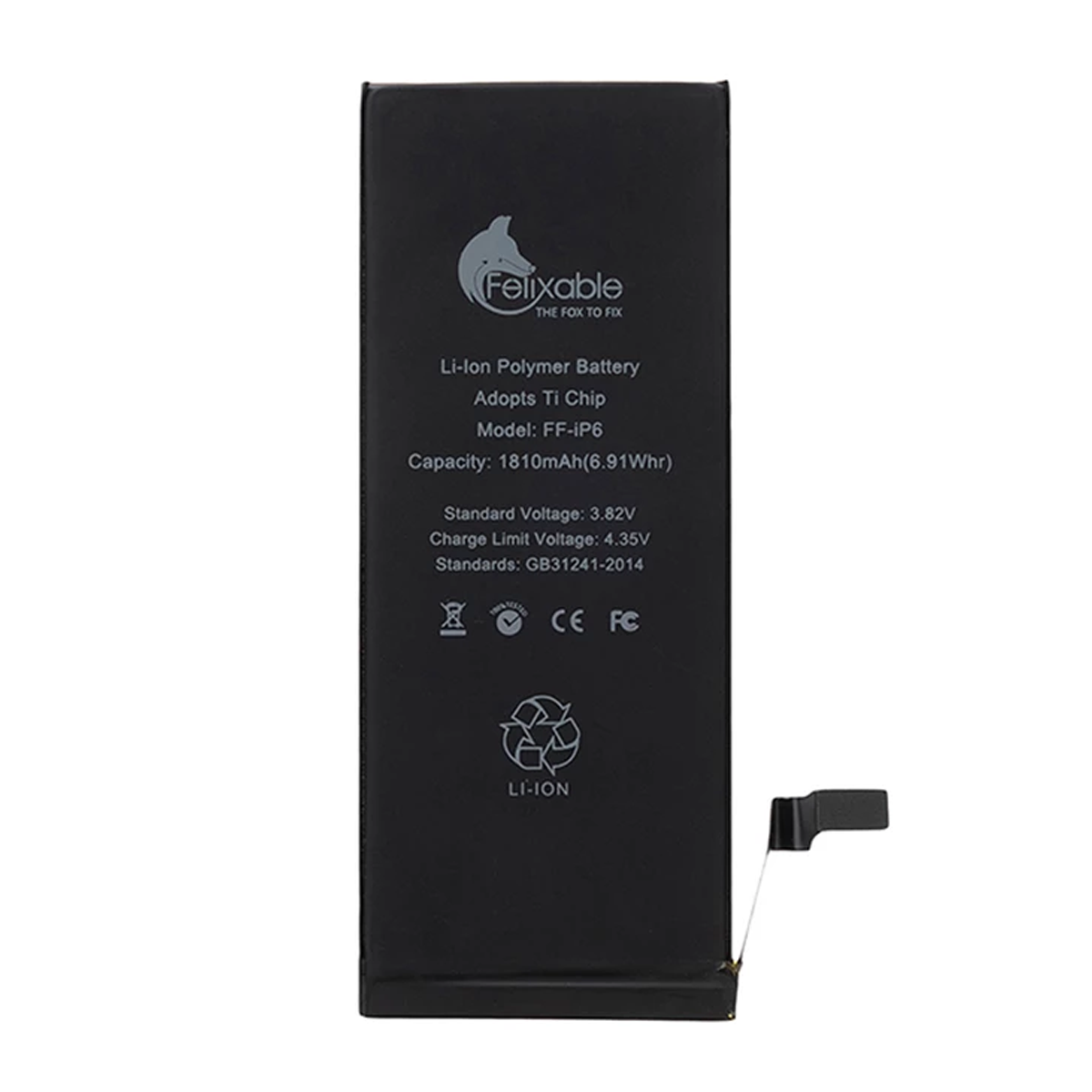باتری فلیکسبل کد FF-iP6 مناسب برای گوشی اپل iPhone 6