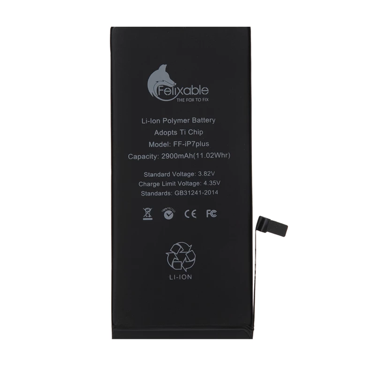 باتری فلیکسبل کد FF-iP7P مناسب برای گوشی اپل iPhone 7 Plus