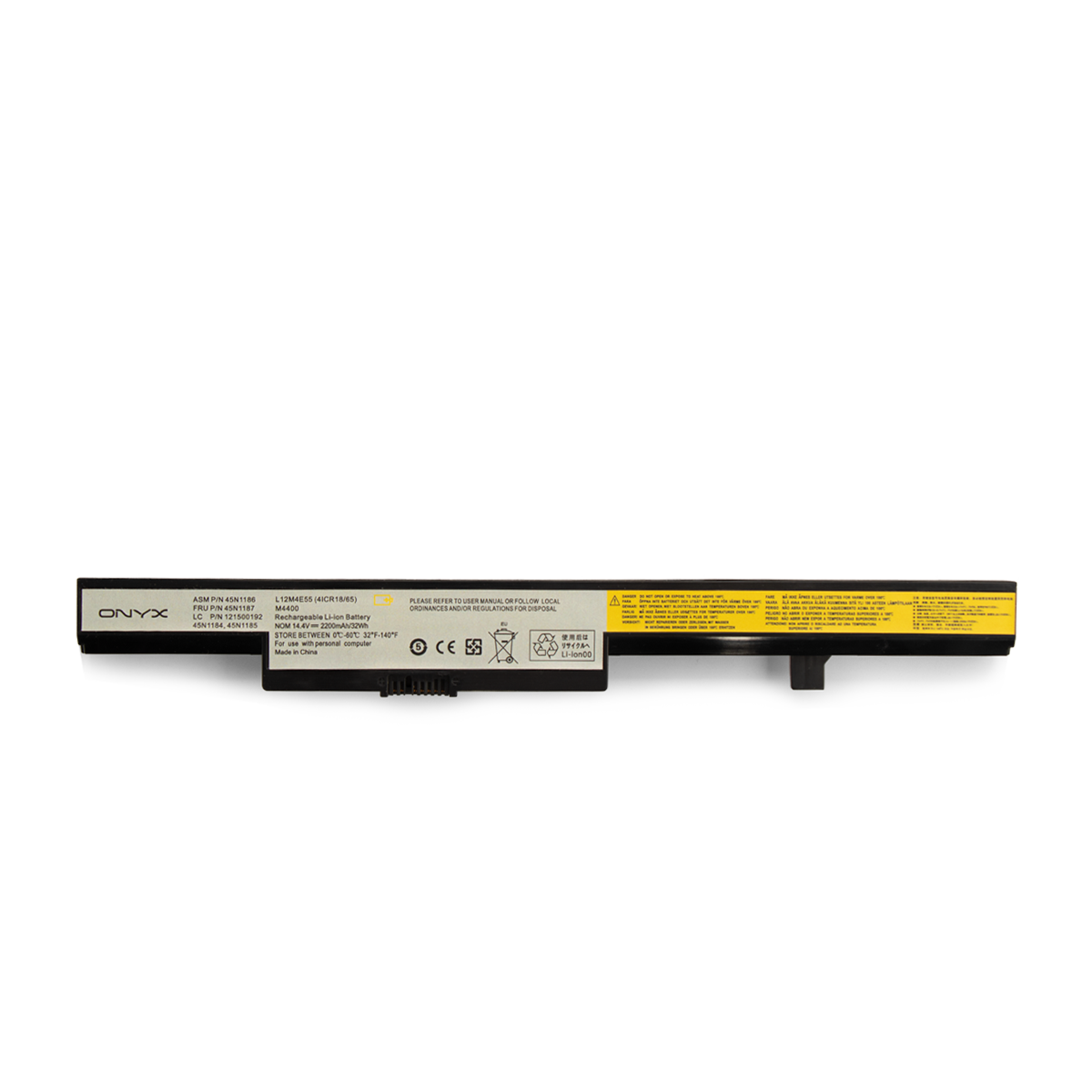 باتری لپ تاپ 4 سلولی اونکیس مناسب برای لنوو M4400