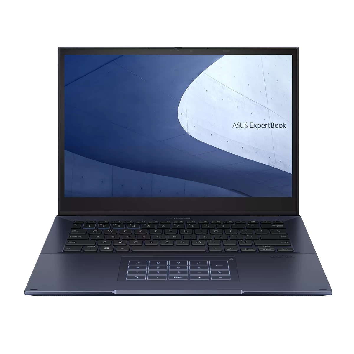 لپ‌ تاپ ایسوس 14 اینچی مدل ExpertBook B7 Flip i7 1260P 32GB 1TB-سرمه‌ای