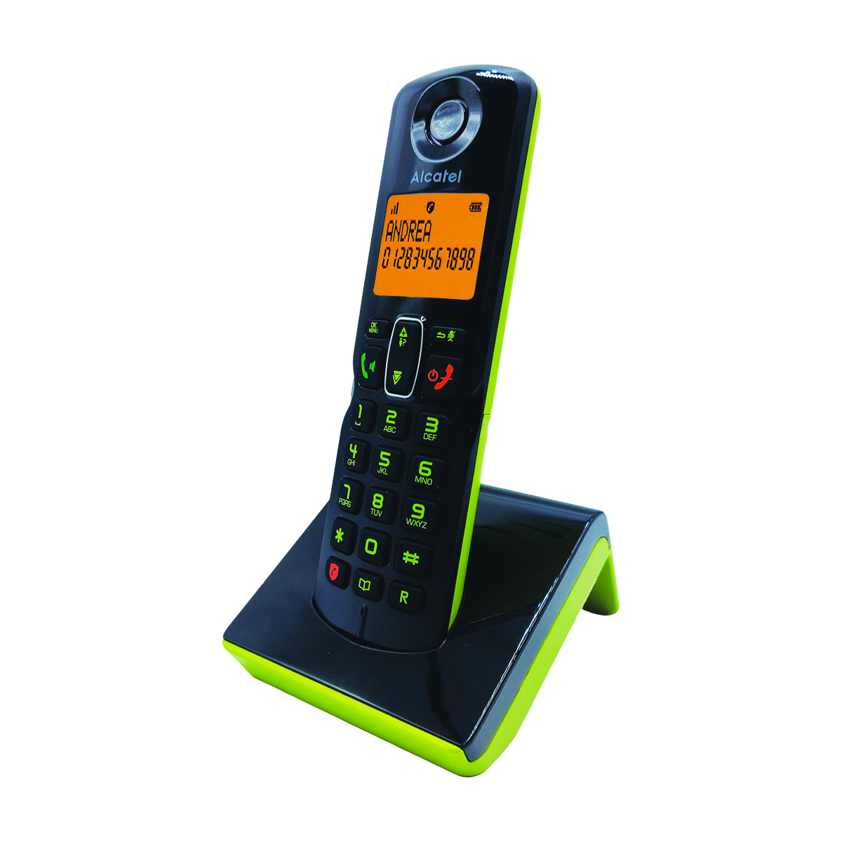 تلفن رومیزی آلکاتل مدل S280-سبز