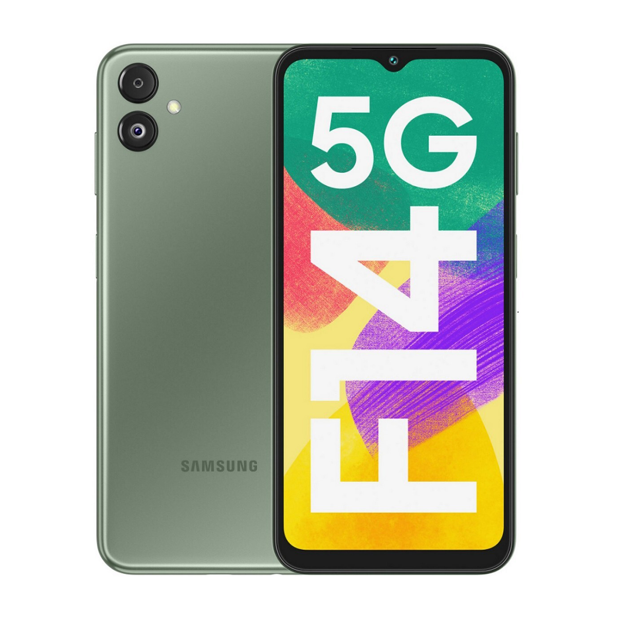 گوشی موبایل سامسونگ مدل Galaxy F14 5G ظرفیت 128 گیگابایت رم 6 گیگابایت-سبز