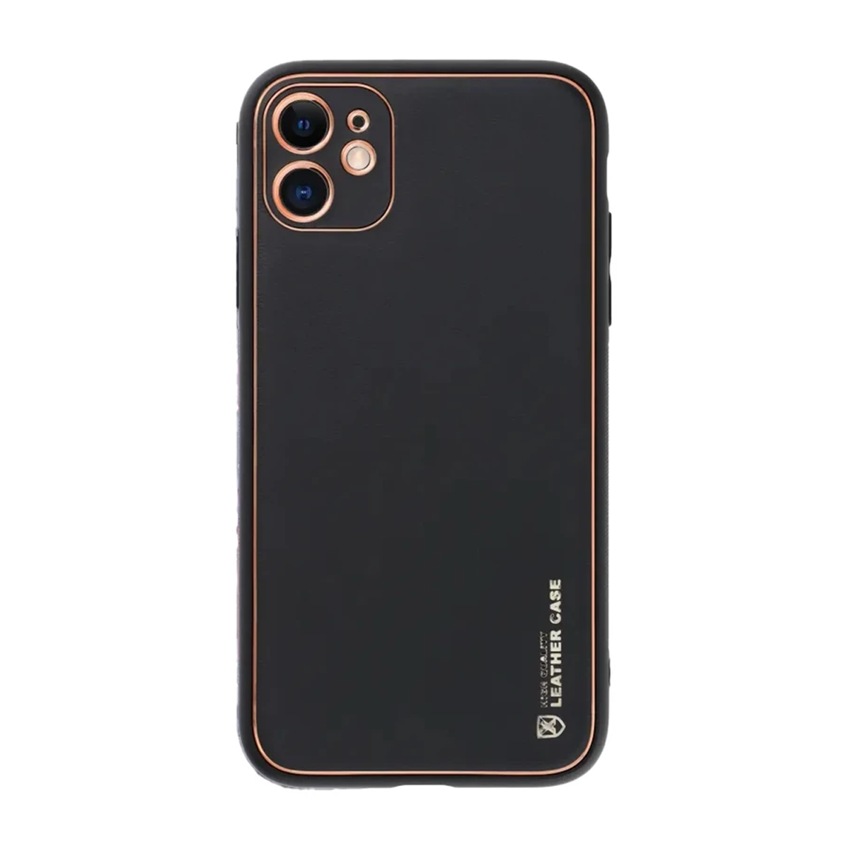 قاب گوشی اپل iPhone 12 اپیکوی مدل Leather Case-مشکی