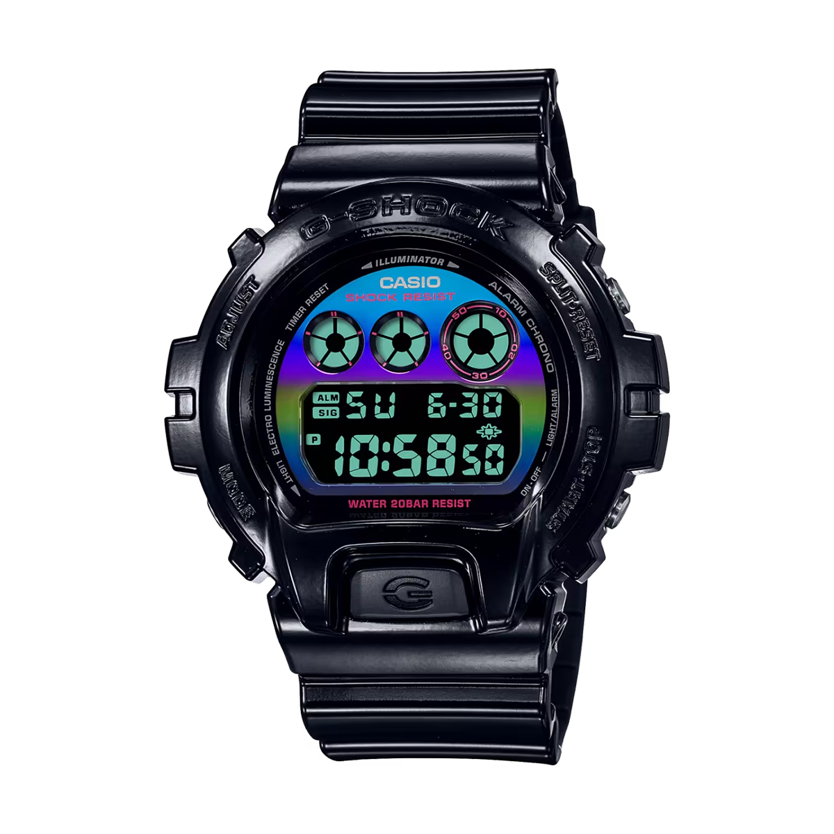 ساعت دیجیتال کاسیو مردانه مدل DW-6900RGB-1