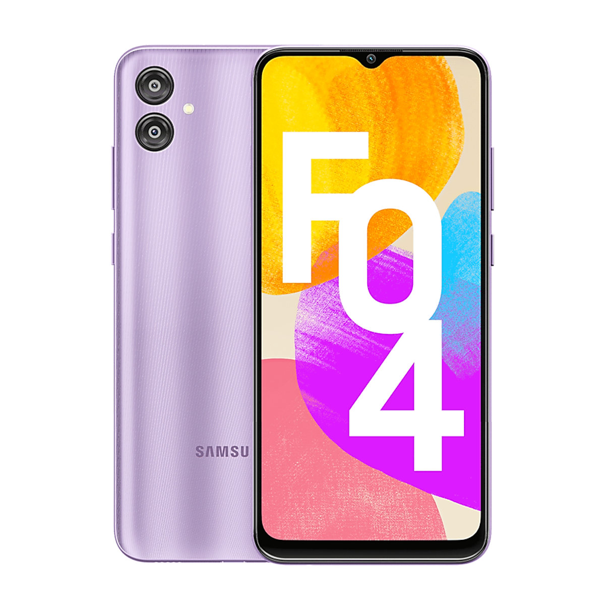 گوشی موبايل سامسونگ Galaxy F04 4G ظرفیت 64 گیگابایت رم 4 گیگابایت-بنفش