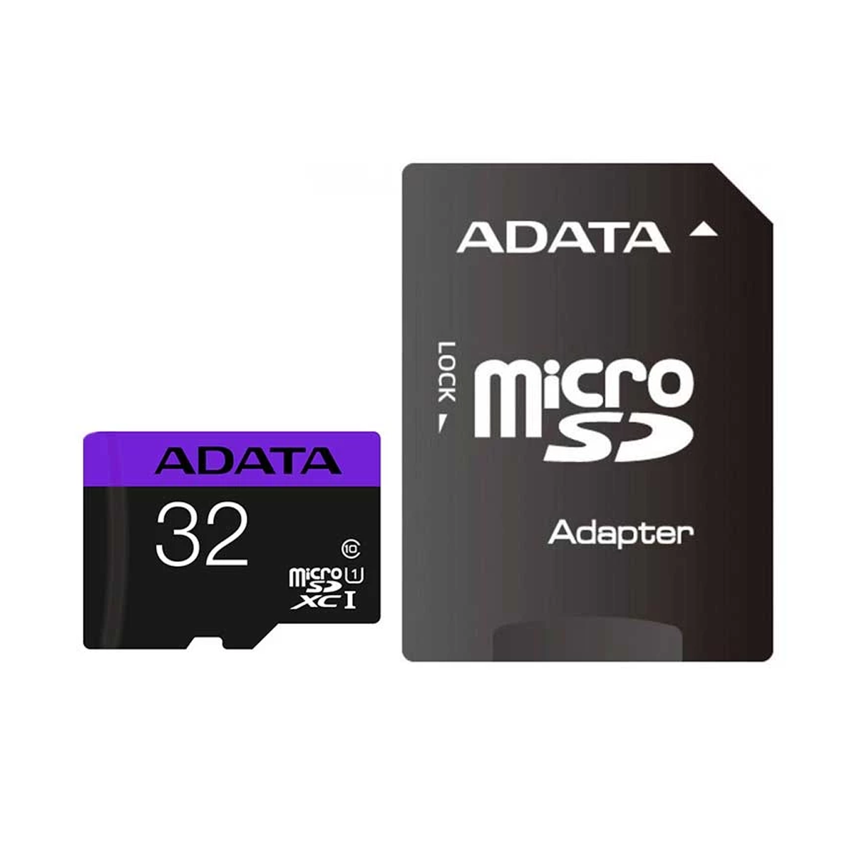 کارت حافظه microSDXC ای دیتا مدل Premier کلاس 10 استاندارد U1 سرعت 80MBps ظرفیت 32 گیگابایت به همراه آداپتور SD