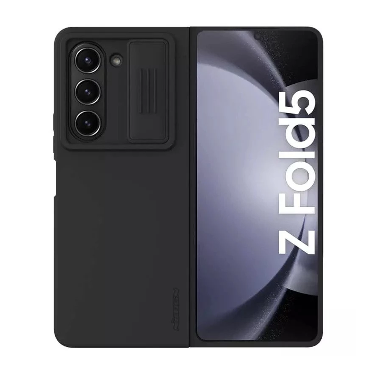 کاور گوشی سامسونگ Galaxy Z Fold 5 نیلکین مدل CamShield Silky silicon