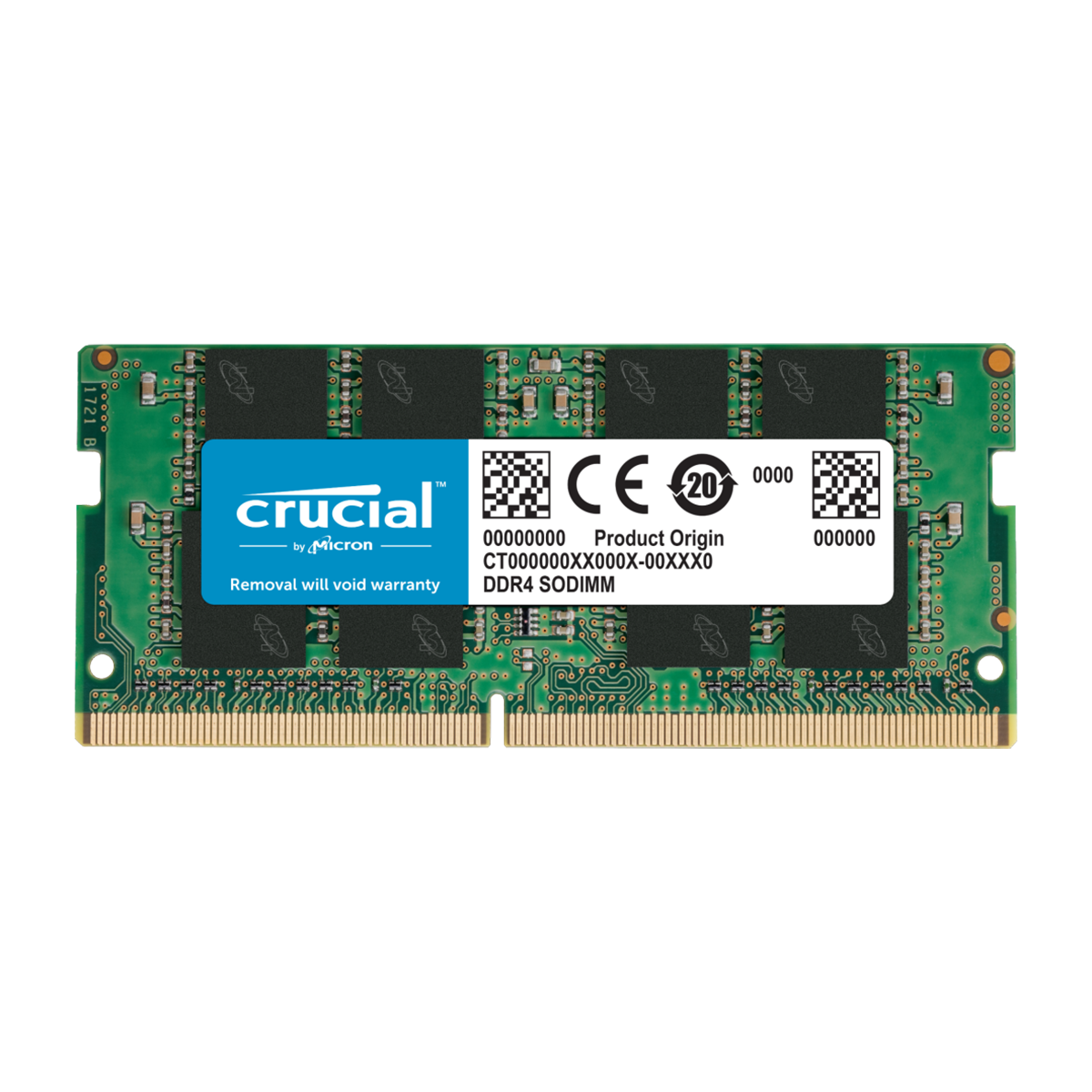 رم لپ تاپ DDR4 تک کاناله 2666 مگاهرتز CL19 کروشیال مدل CT16G4DFRA266 ظرفیت 16 گیگابایت 