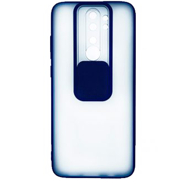 کاور پشت مات محافظ لنزدار کشویی مناسب گوشی شیائومی Note 8 pro