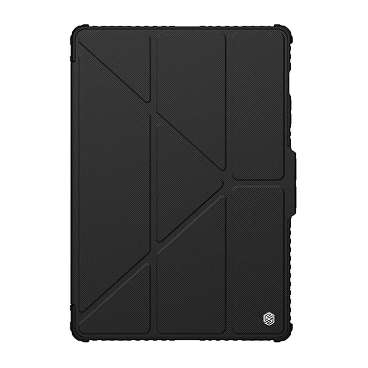 کیف کلاسوری تبلت سامسونگ Galaxy Tab S9 Plus نیلکین مدل Camshield Bumper Flip Folding-مشکی