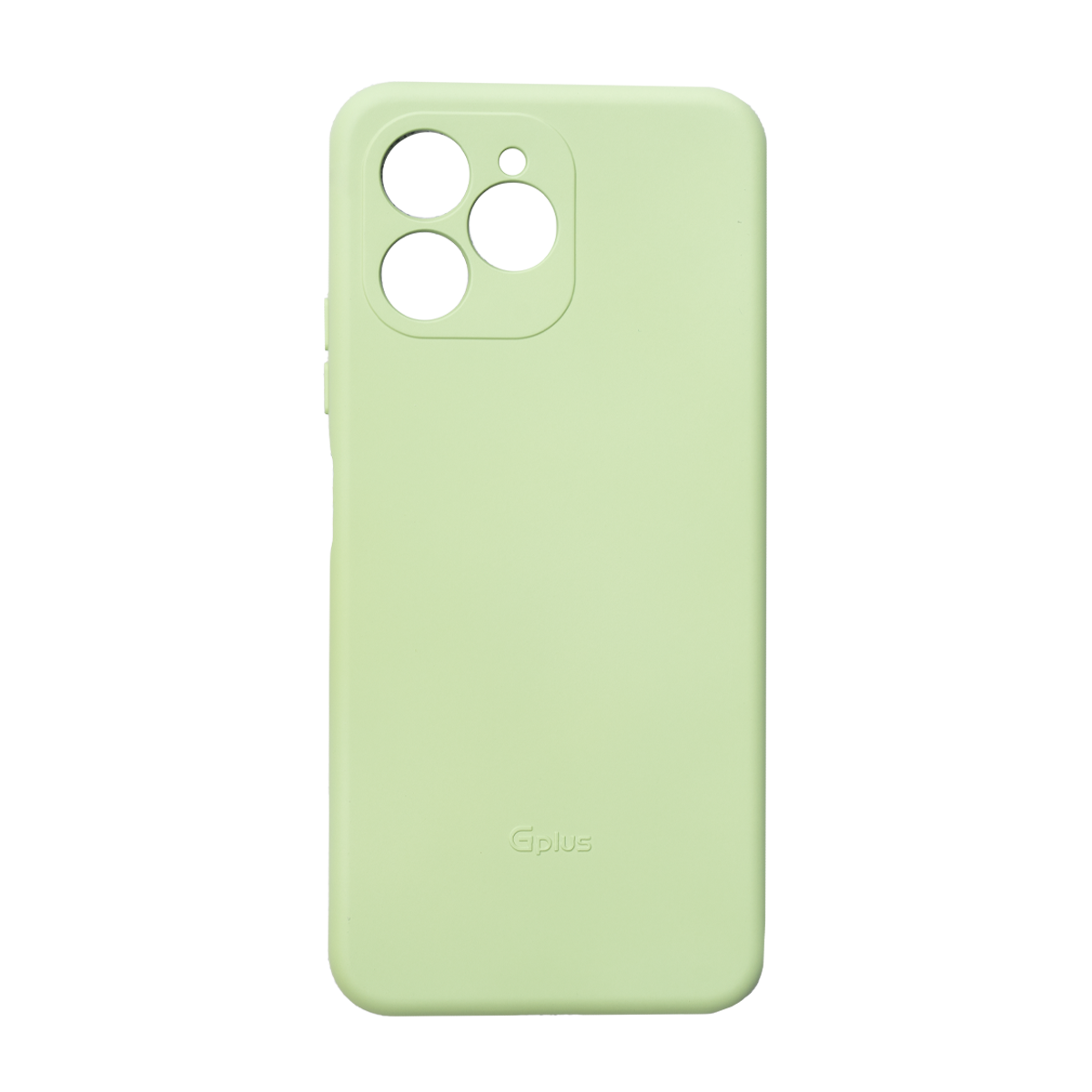 کاور گوشی جی پلاس Q20s مدل سیلیکونی محافظ لنزدار-سبز روشن