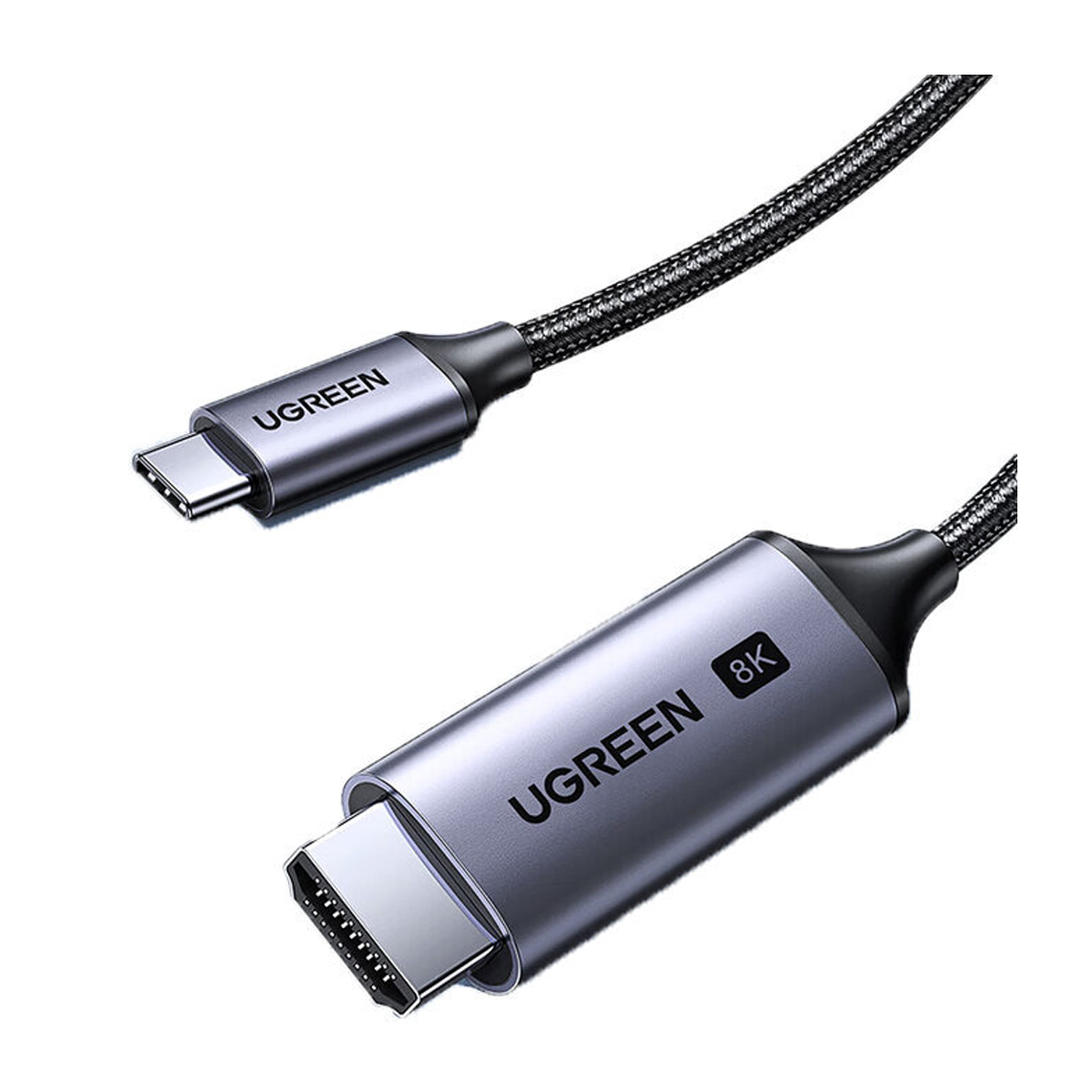 کابل HDMI به تایپ سی یوگرین مدل CM565 90451 طول 1.5 متر-نقره‌ای