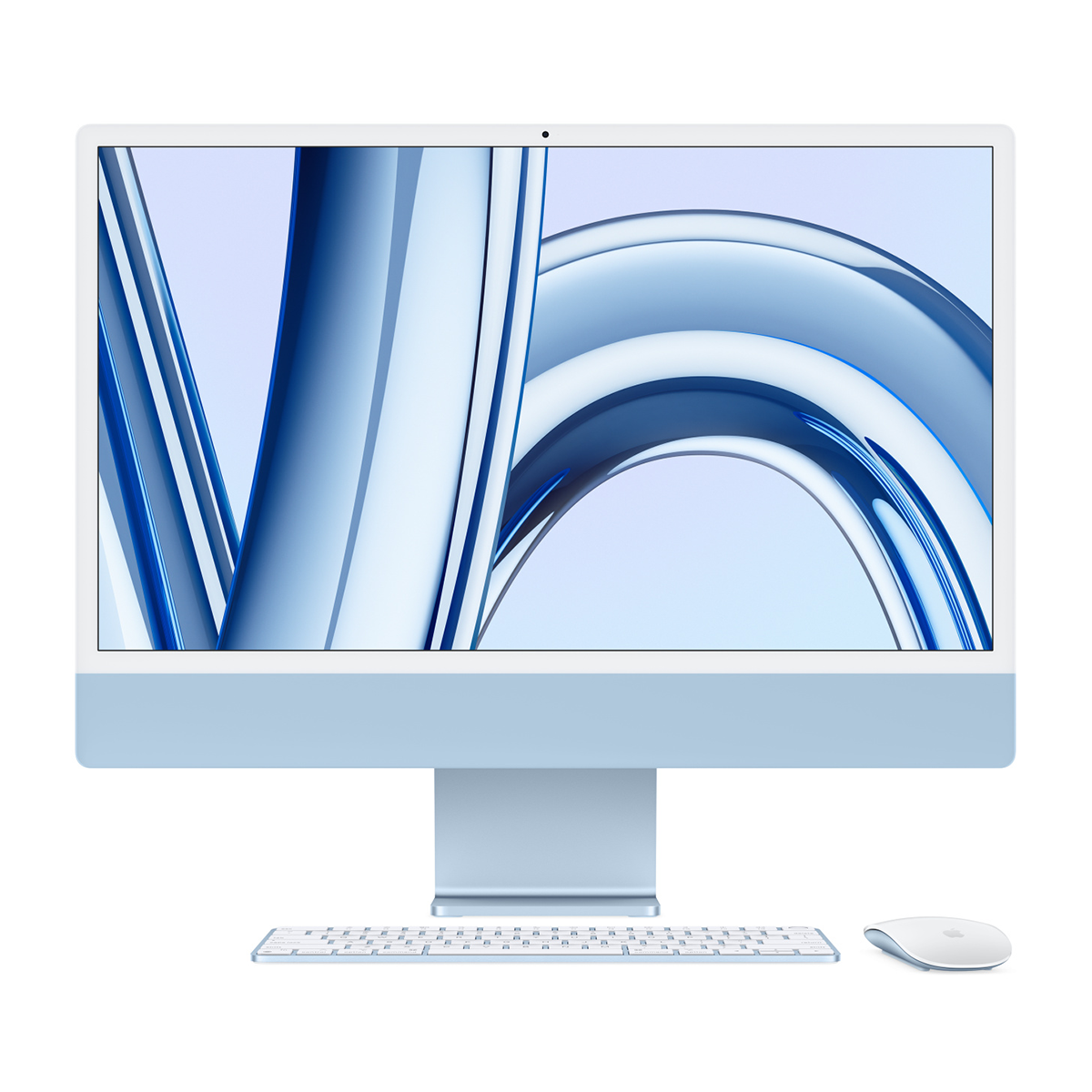 کامپیوتر All in One اپل 24 اینچی مدل iMac M3 2023 MQRQ3-آبی